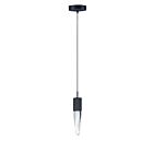 ET2 Lighting E31242-20BK Quartz 1-Lumière 6W Noir Suspendu