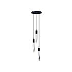 ET2 Lighting E31243-20BK Quartz 3-Lumières 18W Noir Suspendu
