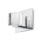 ET2 Lighting Blocs E32031-18PC 1-Lumière Chrome poli Vanité