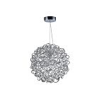 ET2 Lighting E32572-PC Dazed 8-Lumières 9.6W Chrome poli Suspendu