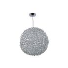 ET2 Lighting E32576-PC Dazed 25-Lumières 30W Chrome poli Suspendu