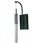 ET2 Lighting Scepter E32770-91BC 1-Lumière Chromé noir 7.5W Applique murale LED