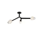ET2 Lighting Blossom E32790-93BK 3-Lumières 12W Noir Plafonnier LED