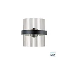 ET2 Lighting Chimes WiZ E34201-BKSN 2-Lumières Noir/Nickel satiné 34W Applique murale LED