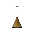 ET2 Lighting E34501-AB Pitch 1-Lumière 9W Laiton antique Suspendu