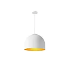 ET2 Lighting E34604-54WTGLD Foster 1-Lumière 7W Blanc/Or Suspendu