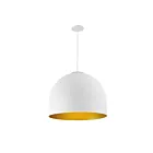 ET2 Lighting E34606-54WTGLD Foster 1-Lumière 7W Blanc/Or Suspendu