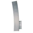 ET2 Lighting Alumilux Prime E41307-SA 5W Aluminium satiné Applique murale d'extérieur LED