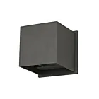 ET2 Lighting Alumilux Cube E41308-BZ 6W Bronze Applique murale d'extérieur LED