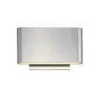 ET2 Lighting Alumilux Spartan E41310-SA 10W Aluminium satiné Applique murale d'extérieur LED