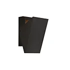 ET2 Lighting E41331-BK 8W Noir et cuivre vieilli LED Applique murale d'extérieur