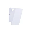 ET2 Lighting E41331-WT 8W Noir et cuivre vieilli LED Applique murale d'extérieur