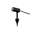 ET2 Lighting E41354-BK 5W Noir LED Projecteur