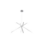ET2 Lighting E41443-SA Alumilux Aster 4-Lumières 23W Aluminium satiné Suspendu