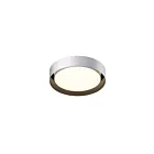 ET2 Lighting Echo E51012-WTBK 1-Lumière 25W Blanc noir Plafonnier LED