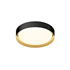 ET2 Lighting Echo E51014-BKGLD 1-Lumière 40W Or noir Plafonnier LED