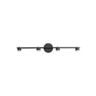 ET2 Lighting E52004-BK Taylor 4-Lumières 28W Noir Suspendu