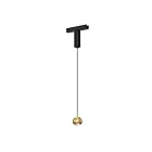 ET2 Lighting ETL31251-NAB 1-Lumière 5W Laiton naturel vieilli LED Suspendu