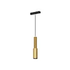 ET2 Lighting ETL31622-NAB 1-Lumière 5W Laiton naturel vieilli LED Suspendu