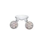 Etlin Daniels ER270DWH-U24D-14 2-têtes 14W Blanc LED Éclairage de secours