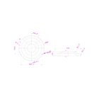 Etlin Daniels HBRA9-WG-M240 Grille de protection