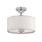 Plafonnier semi encastré Eurofase Lighting 15330-045 Savvy Nickel satiné