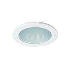 Finition 4" de Douche en Verre Plat Eurofase Lighting 21783-57 blanc