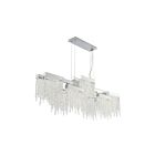 Lustre rectangulaire Eurofase Lighting Rossi 30005-013  100W Chrome