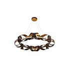 Lustre Ronde Eurofase Lighting Banderia 30080-010  40W Bronze