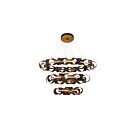 Lustre Ronde Eurofase Lighting Banderia 30082-014  120W Bronze