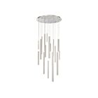 Lustre rond Eurofase SANTANA 31445-025 18W nickel satiné