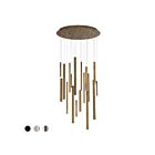 Lustre Ronde Eurofase Lighting Santana 31445-038  18W Laiton antique