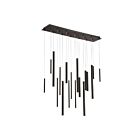 Chandelier linéaire Eurofase SANTANA 31446-013 18W noir