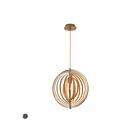 Suspendu Ronde Orbita 31386-012 60 Watt Bronze ancien