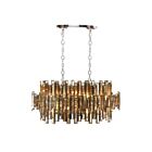 Lustre linéaire Eurofase Lighting Vienna 31892-018  960W Chrome