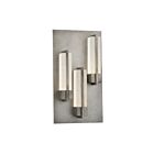 Applique murale d'extérieur LED Eurofase Lighting PARI 33693-019  5W Argent antique