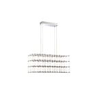 Lustre rectangulaire Eurofase Lighting Linwood 33717-012  26W Chrome