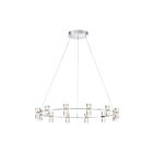 Lustre Ronde Eurofase Lighting Netto 33725-017  48W Chrome