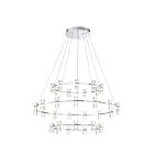 Lustre Ronde Eurofase Lighting Netto 33726-014  132W Chrome