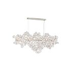 Lustre linéaire Eurofase Lighting Trento 34032-015 15-Lumières 600W Argent Champagne