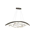Lustre ovale Eurofase Lighting Basilica 34065-013  56W Bronze huilé