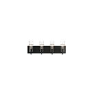 Luminaire de vanité Eurofase PISTA 34135-039 4-Lumières 240W noir