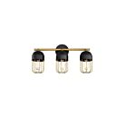 Luminaire de vanité  Eurofase Lighting Palmerston 35961-017 180W Noir mat