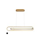 Lustre linéaire Eurofase Lighting Demark 37039-028  58W Or satiné