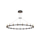 Lustre Ronde Eurofase Lighting Albany 37045-012  96W Noir profond