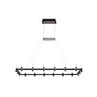 Lustre rectangulaire Eurofase Lighting Altamont 37048-013  83W Nickel satiné