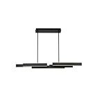 Chandelier linéaire Eurofase CAMENO 37065-010 113W noir mat