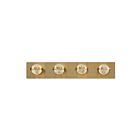 Applique de salle de bain  Eurofase Lighting Ryder 37069-025 15W Or