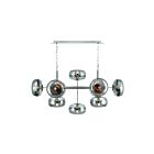 Eurofase 37089-029 10-lumières 600W Nickel poli Lustre