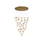 Lustre  Eurofase Lighting Paget 37193-010 31-Lumières 155W Or